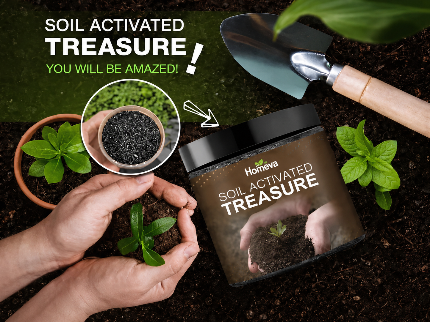 Soil Activator – Mineral Source for Better Soil & Healthier Plant Growth