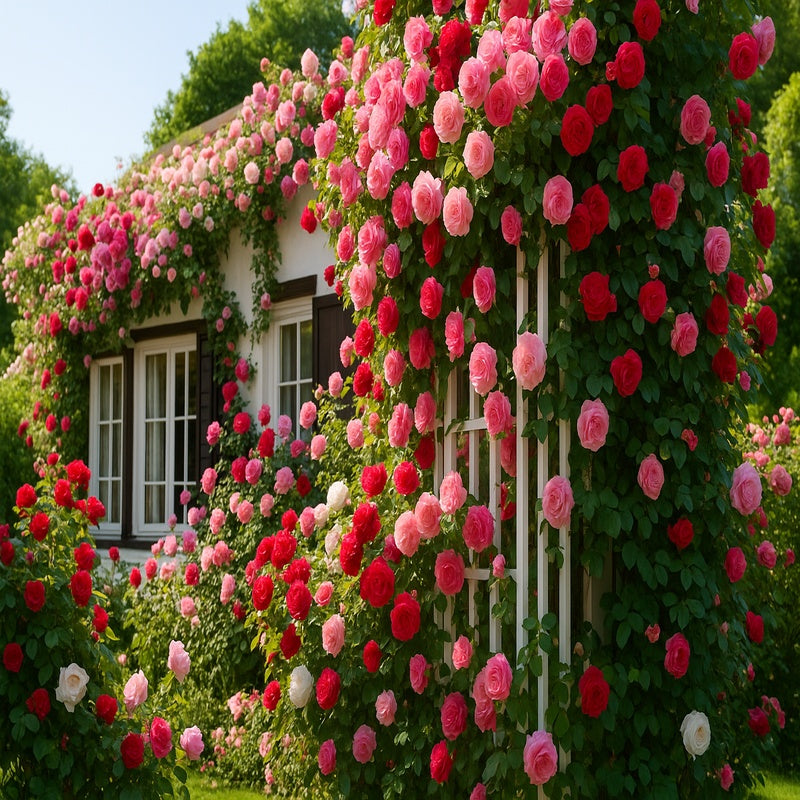 best rose seeds 🌹 Elegant Climbing Rose Flower Seeds- 9 Rare and Breathtaking Colors S – Homeva