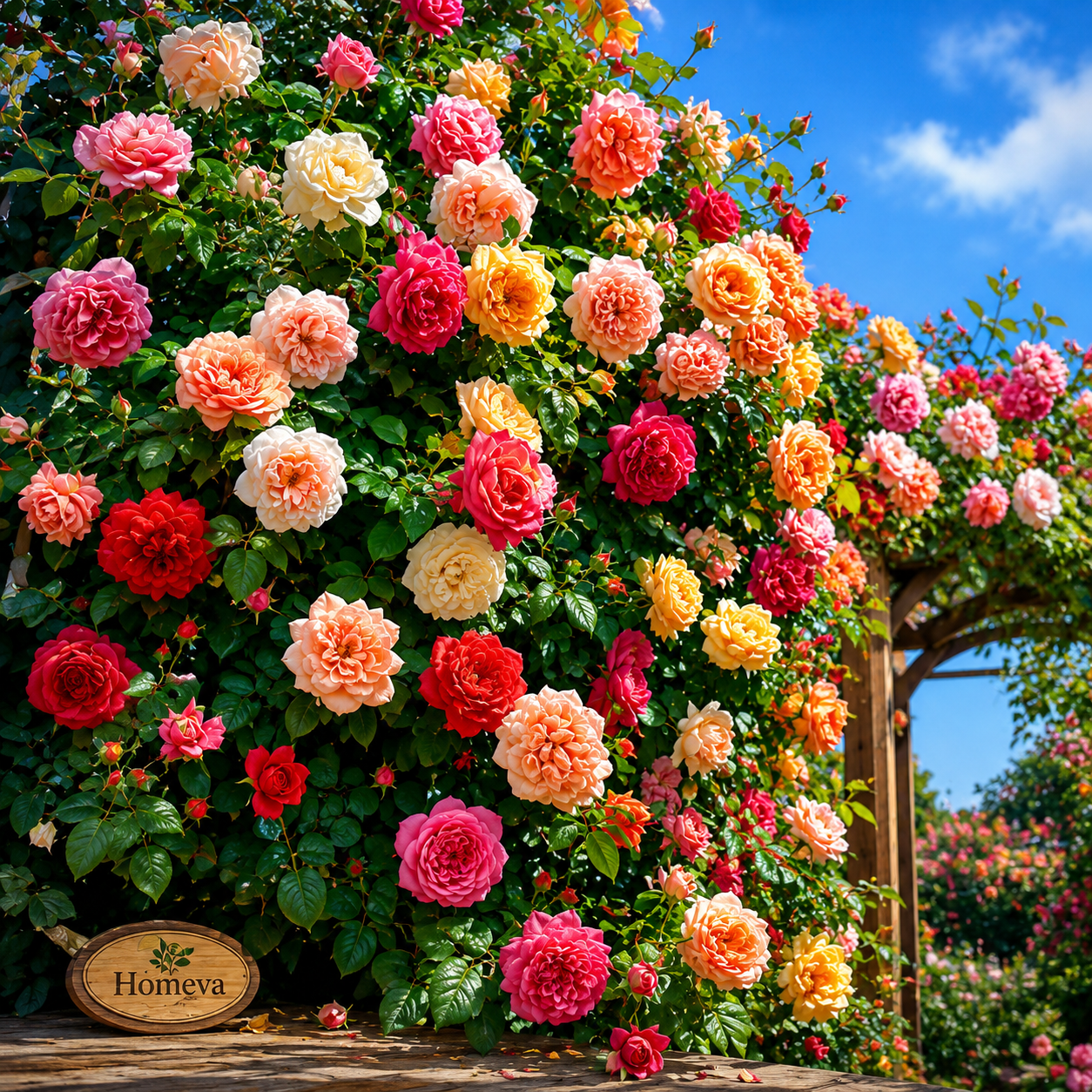 🌹 Elegant Climbing Rose Flower Seeds- 9 Rare and Breathtaking Colors Seeds