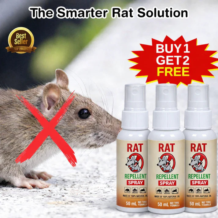 Rat Repellent Spray 50ML Buy 1 Get 2 Free